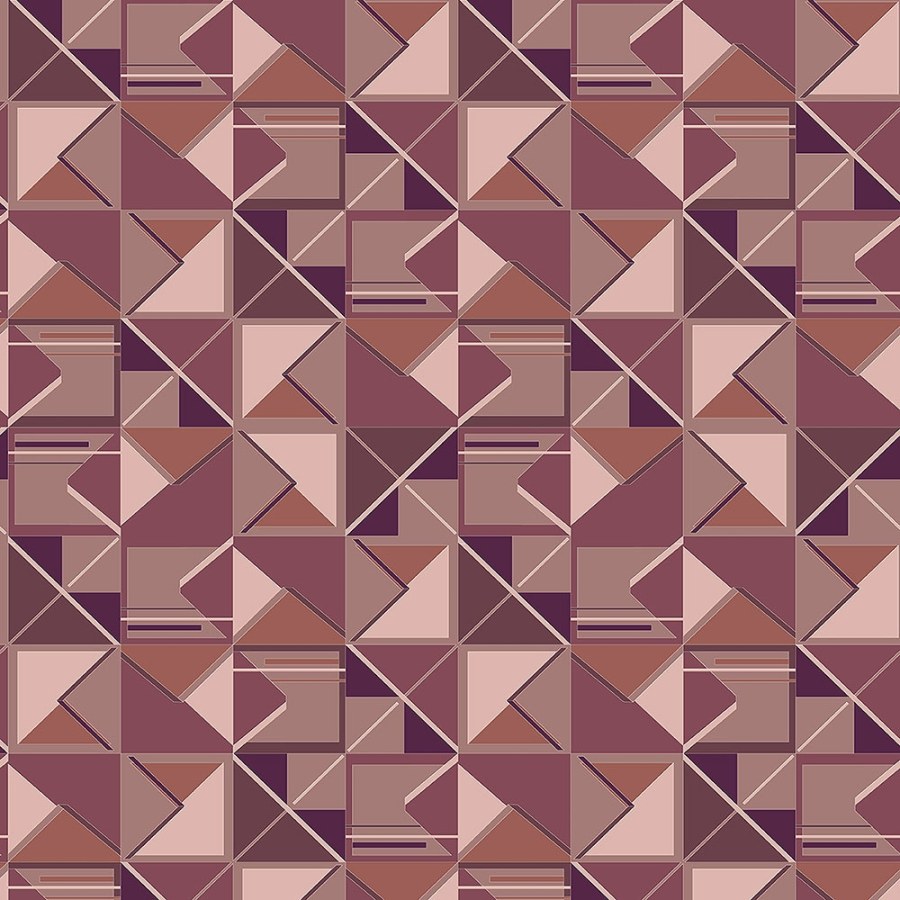 Geometrická vliesová tapeta na zeď BO23070, Square, Bohème, Decoprint - Tapety na zeď