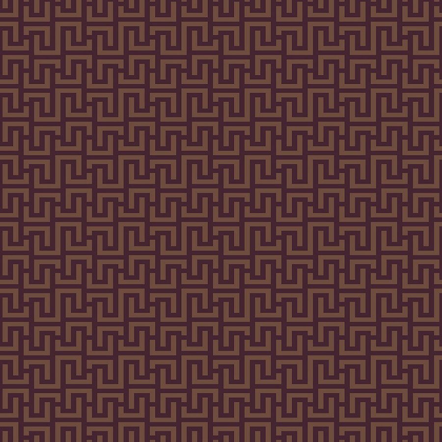 Geometrická vliesová tapeta na zeď BO23080, Meander, Bohème, Decoprint - Tapety na zeď