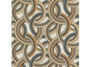 Vliesová geometrická 3D tapeta na zeď BO23020, Diva, Bohème, Decoprint