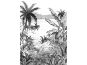 Vliesová obrazová tapeta Pláž a palmy BLD22781, Tropical Morning, Blooming, 200 x 280 cm, Decoprint