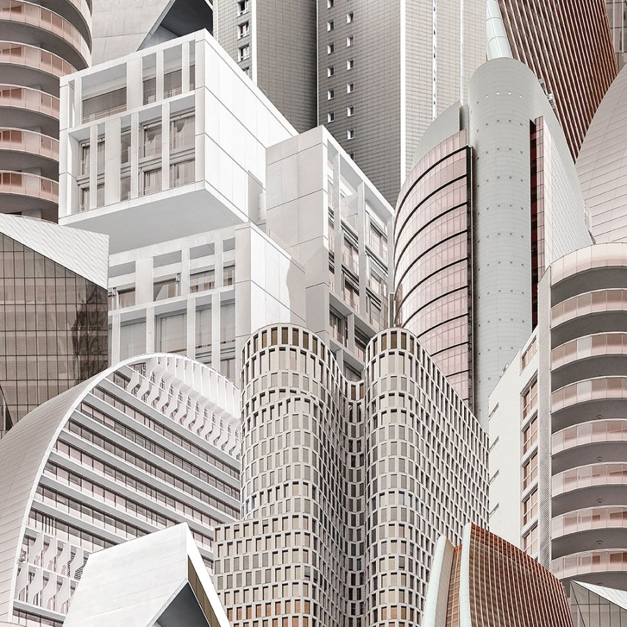 Luxusní vliesová tapeta Město, EE22556, Essentials, Decoprint Luxusní vliesová tapeta Město, EE22556, Essentials, Decoprint