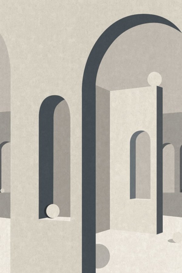 Vliesová obrazová tapeta OND22072, 200 x 300 cm, Attol, Onirique, Decoprint - Tapety na zeď