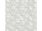 Luxusní vliesová tapeta s vinylovým povrchem, Z44806, Geometrický vzor, Hexagony, Automobili Lamborghini, Zambaiti Parati