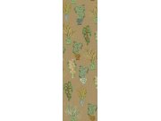 Vliesová obrazová tapeta na zeď, khaki, květiny, DGJOY1022-260, Joy, Masureel