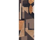 Grafická vliesová obrazová tapeta na zeď, hnědá, DGROC1012-260, Rock, Masureel