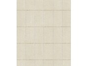 Béžová vliesová tapeta na zeď, imitace látky, ILA801, Aquila, Khroma by Masureel