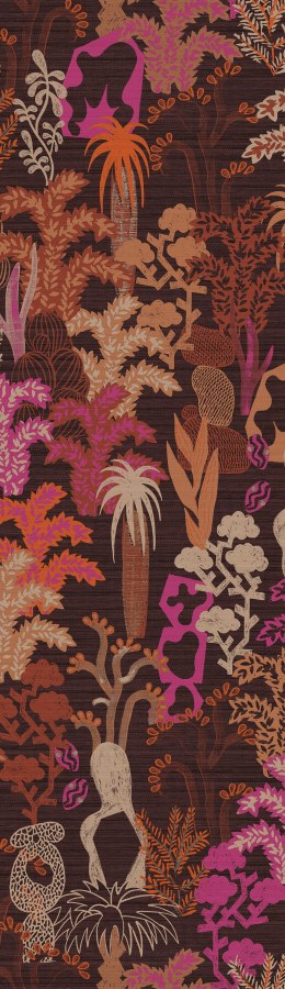 Vliesová obrazová tapeta na zeď, hnědá, rostliny, DGJOY3033-300, Joy, Masureel - Vliesové tapety