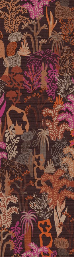 Vliesová obrazová tapeta na zeď, hnědá, rostliny, DGJOY3032-260, Joy, Masureel - Vliesové tapety