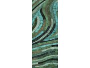 Geometrická vliesová obrazová tapeta na zeď, zelená, DGROC2022-260, Rock, Masureel Tapety Yara - Masureel