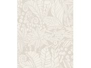 Krémová vliesová tapeta na zeď, listy, YSA103, Mysa, Khroma by Masuree