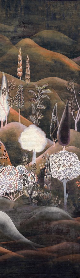 Vliesová obrazová tapeta s krajinou a stromy, DGSUM2033, Summer, Khroma by Masureel - Vliesové tapety