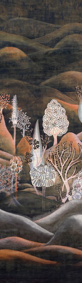 Vliesová obrazová tapeta s krajinou a stromy, DGSUM2032, Summer, Khroma by Masureel - Vliesové tapety