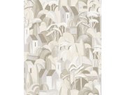 Vliesová tapeta na zeď, krajina s domečky, ILA002, Aquila, Khroma by Masureel Tapety Yara - Khroma by Masureel