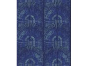 Luxusní modrá vliesová tapeta Art Deco, SPI804, Spirit of Nature, Khroma by Masureel