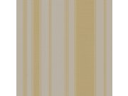 Luxusní zlato-béžová vliesová tapeta s pruhy, Z21727, Tradizione Italiana, Zambaiti Parati