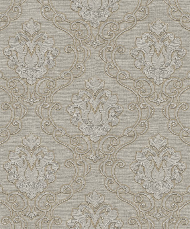 Luxusní béžová zámecká vliesová tapeta na zeď, Z21726, Tradizione Italiana, Zambaiti Parati