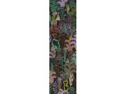 Vliesová obrazová tapeta na zeď, černá, rostliny, DGJOY3022-300, Joy, Masureel