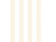 Bílo-zlatá vliesová tapeta s pruhy, OTH403, Othello, Zoom by Masureel