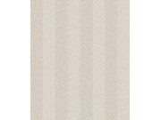 Šedo-béžová vliesová tapeta na zeď, imitace tvídové pruhované látky, ILA604, Aquila, Khroma by Masureel