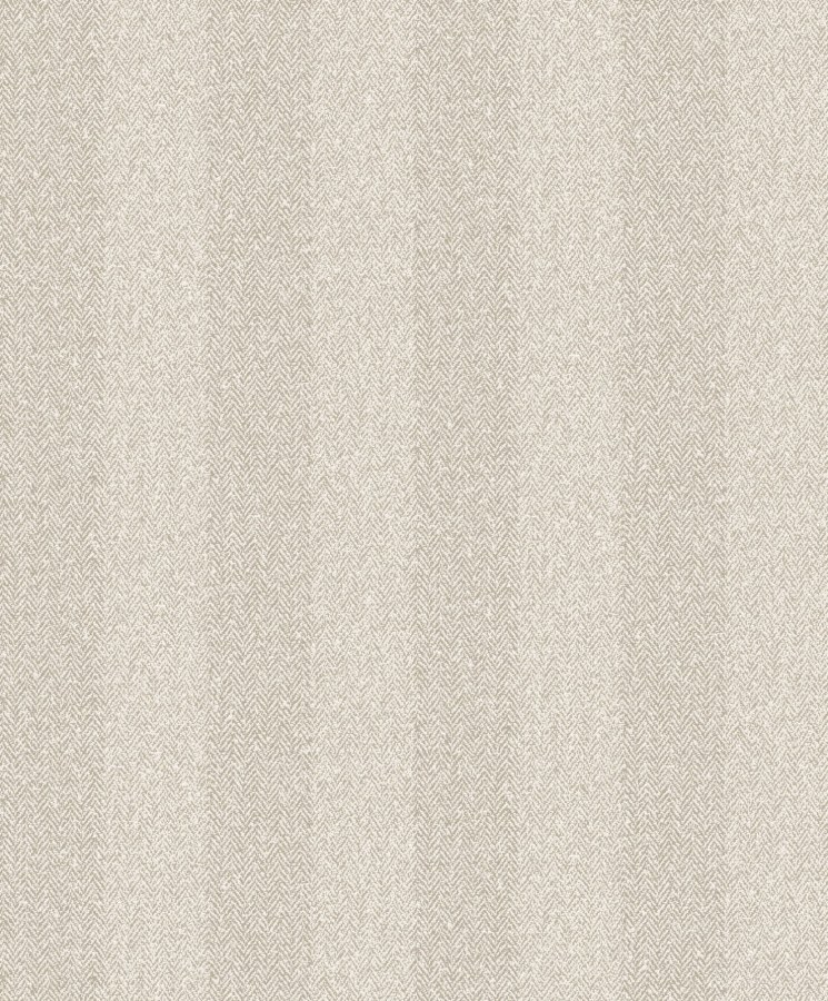 Šedo-béžová vliesová tapeta na zeď, imitace tvídové pruhované látky, ILA604, Aquila, Khroma by Masureel