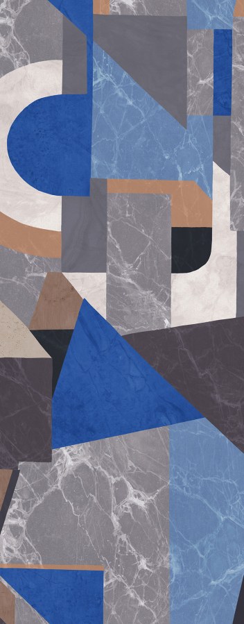 Grafická vliesová obrazová tapeta na zeď, modrá, DGROC1043-300, Rock, Masureel Grafická vliesová obrazová tapeta na zeď, modrá, DGROC1043-300, Rock, Masureel