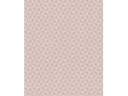 Starorůžová geometrická vliesová tapeta na zeď, ZEN308, Zen, Zoom by Masureel