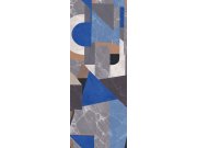 Grafická vliesová obrazová tapeta na zeď, modrá, DGROC1043-260, Rock, Masureel