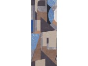 Grafická vliesová obrazová tapeta na zeď, modrá, DGROC1042-260, Rock, Masureel