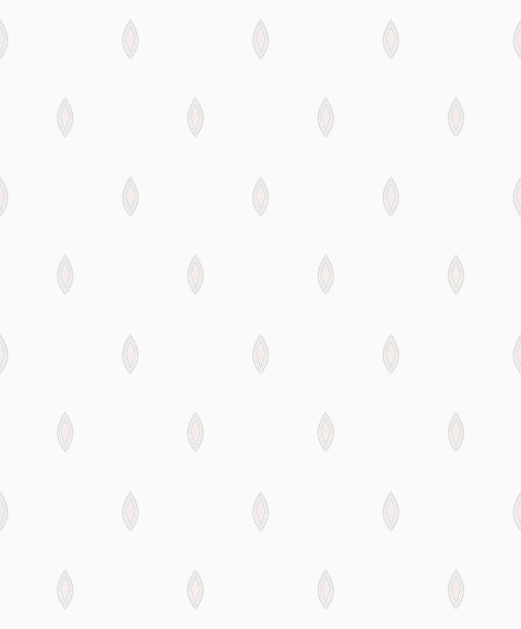 Bílo-růžová vliesová tapeta na zeď, OTH306, Othello, Zoom by Masureel - Vliesové tapety