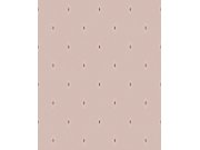 Růžová vliesová tapeta na zeď, OTH305, Othello, Zoom by Masureel