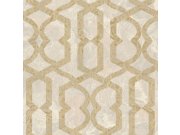 Zlato-béžová geometrická mramorovaná tapeta, M69918, Splendor, Zambaiti Parati