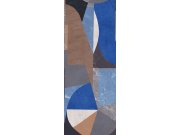 Grafická vliesová obrazová tapeta na zeď, modrá, DGROC1041-300, Rock, Masureel