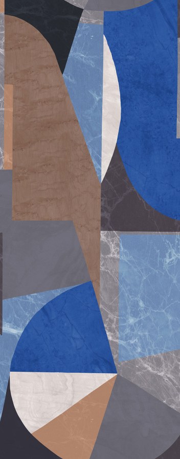 Grafická vliesová obrazová tapeta na zeď, modrá, DGROC1041-300, Rock, Masureel Grafická vliesová obrazová tapeta na zeď, modrá, DGROC1041-300, Rock, Masureel