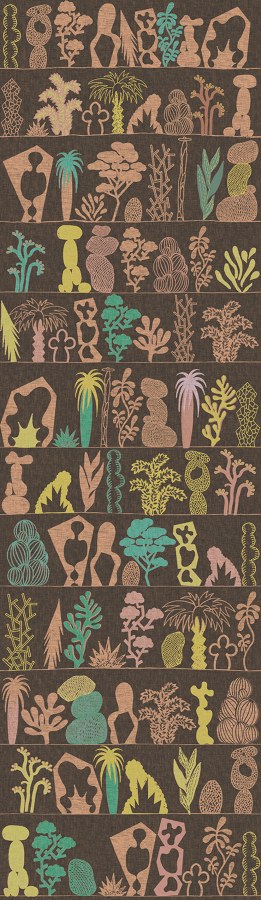 Vliesová obrazová tapeta na zeď, hnědá, rostliny, DGJOY2021-300, Joy, Masureel - Vliesové tapety