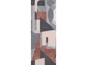 Grafická vliesová obrazová tapeta na zeď, šedo-hnědá, DGROC1032-300, Rock, Masureel