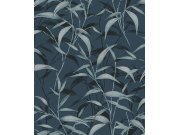 Tapety Yara Tapety dle materiálu Vliesové tapety - Modrá vliesová tapeta na zeď, bambus, ZEN203, Zen, Zoom by Masureel Modrá vliesová tapeta na zeď, bambus, ZEN203, Zen, Zoom by Masureel