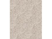 Béžová vliesová tapeta s květinami a listy, SUM504, Summer, Khroma by Masureel