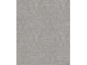 Hnědo-šedá geometrická vliesová tapeta na zeď, SPI403, Spirit of Nature, Khroma by Masureel