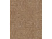 Hnědo-zlatá geometrická vliesová tapeta na zeď, SPI401, Spirit of Nature, Khroma by Masureel