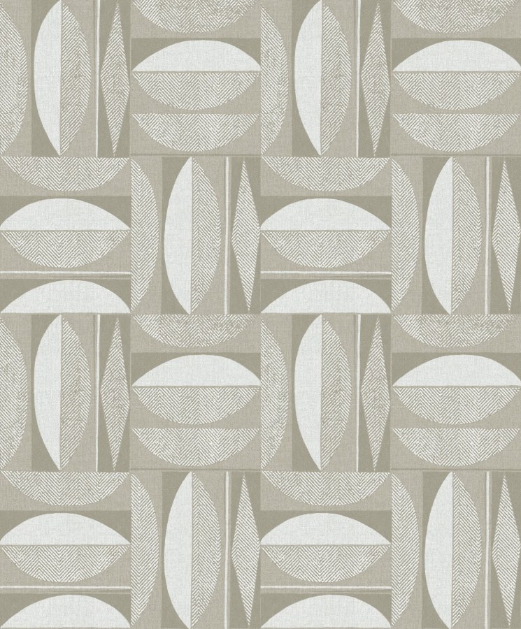 Béžová vliesová retro tapeta na zeď, ILA301, Aquila, Khroma by Masureel - Vliesové tapety