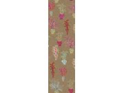 Tapety Yara Tapety dle materiálu Vliesové tapety - Vliesová obrazová tapeta na zeď, hnědá, květiny, DGJOY1042-300, Joy, Masureel Vliesová obrazová tapeta na zeď, hnědá, květiny, DGJOY1042-300, Joy, Masureel