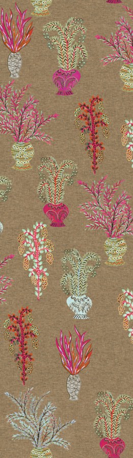 Vliesová obrazová tapeta na zeď, hnědá, květiny, DGJOY1042-260, Joy, Masureel - Vliesové tapety