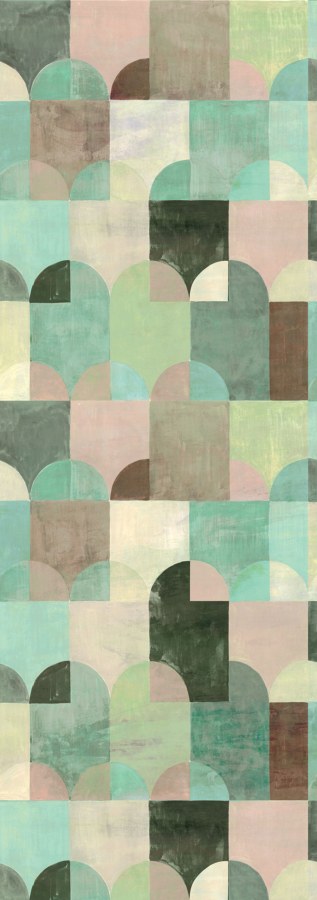 Vliesová geometrická fototapeta na zeď, DG4ILA2051-260, Wall Designs IV, Khroma by Masureel - Vliesové tapety