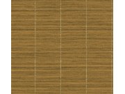 Vliesová tapeta na zeď, oranžová, imitace látky, pruhy, JOY202, Joy, Masureel