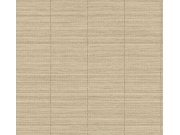 Vliesová tapeta na zeď, béžová, imitace látky, pruhy, JOY201, Joy, Masureel