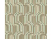 Tapety Yara Tapety dle materiálu Vliesové tapety - 3D geometrická vliesová tapeta na zeď, zeleno-béžová, ROC302, Rock, Masureel 3D geometrická vliesová tapeta na zeď, zeleno-béžová, ROC302, Rock, Masureel