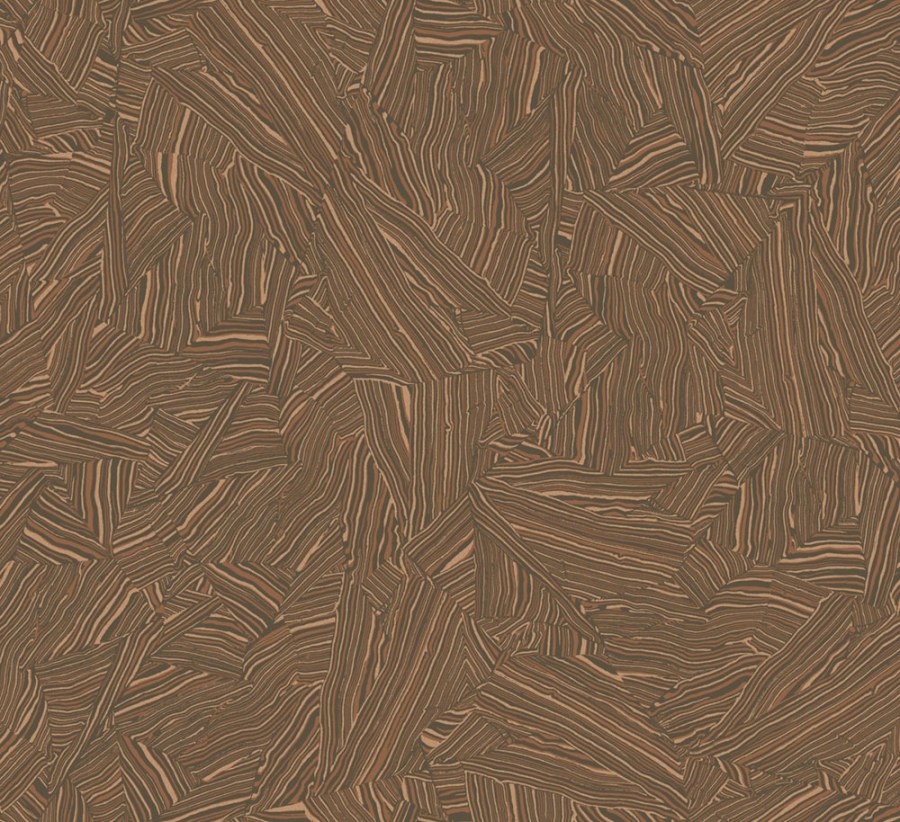 Vliesová tapeta na zeď, hnědo-bronzová, kámen, ROC102, Rock, Masureel - Vliesové tapety