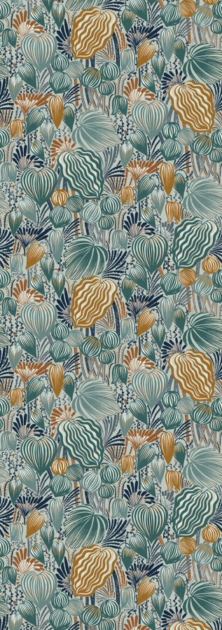 Vliesová obrazová tapeta na zeď, listy, DGYSA1051-260, Mysa, Khroma by Masureel - Vliesové tapety