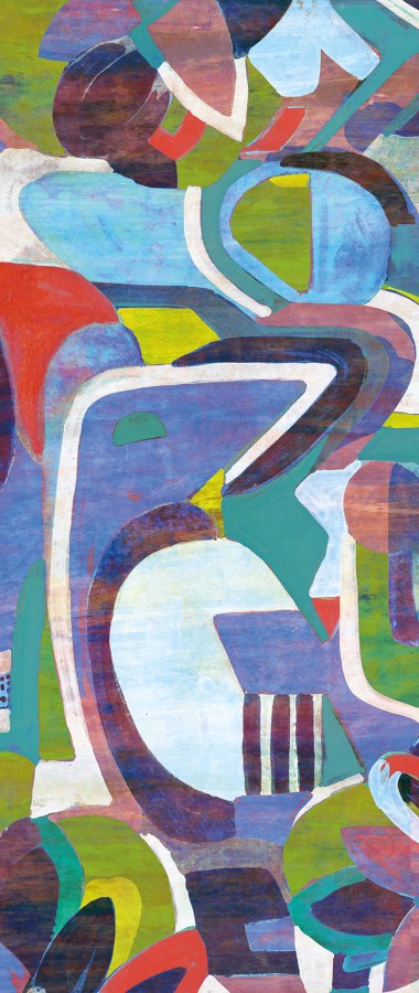 Grafická vliesová fototapeta na zeď, DG3WAR1042, Wall Designs III, Khroma by Masureel - Vliesové tapety