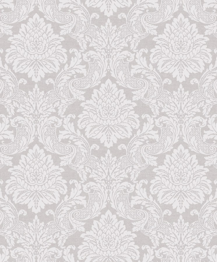 Šedá vliesová tapeta se zámeckým vzorem, OTH005, Othello, Zoom by Masureel Šedá vliesová tapeta se zámeckým vzorem, OTH005, Othello, Zoom by Masureel